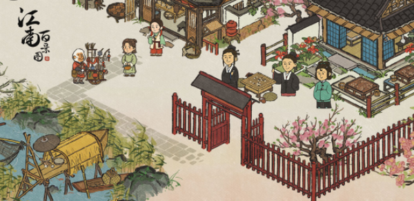 江南百景图桃花村宝库在哪2022 桃花村宝库位置介绍