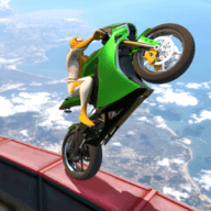 超级英雄特技摩托车(Superhero Motor Stunts Racing)_logo