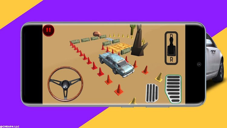 沙漠临时停车场(Car Parking Desert Pro)0