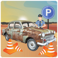 沙漠临时停车场(Car Parking Desert Pro)_logo