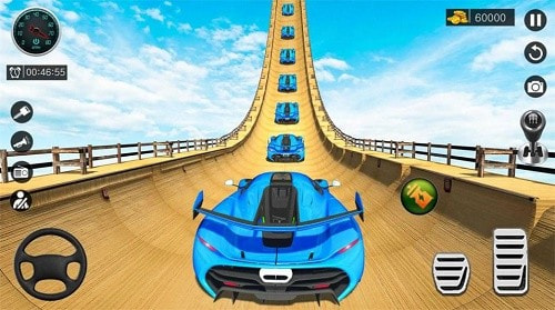 巨型坡道汽车疯狂特技MEGA LITE3