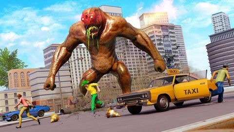 愤怒的怪物城市攻击（Angry Monster City Attack）0